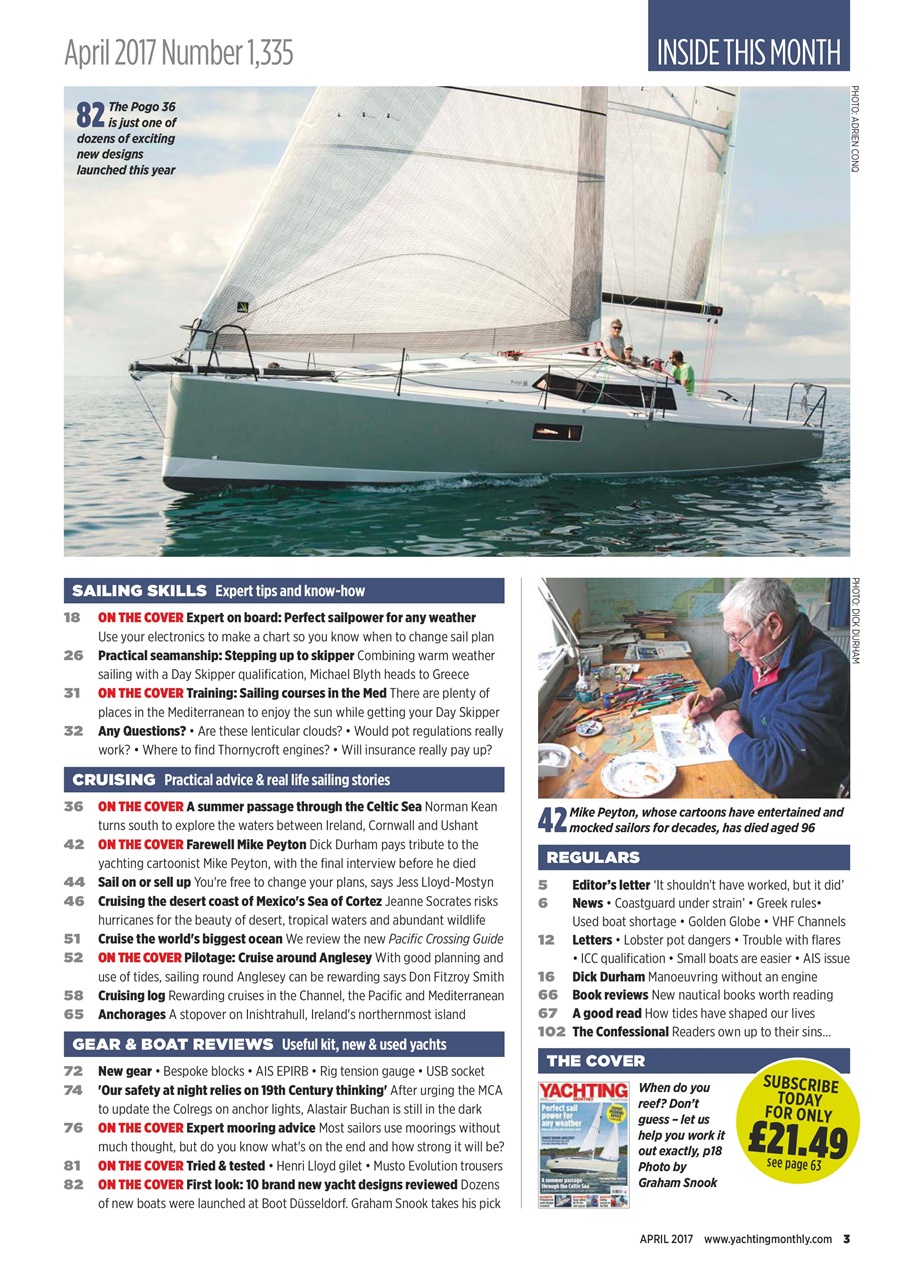 Yachting Monthly Preview Pages