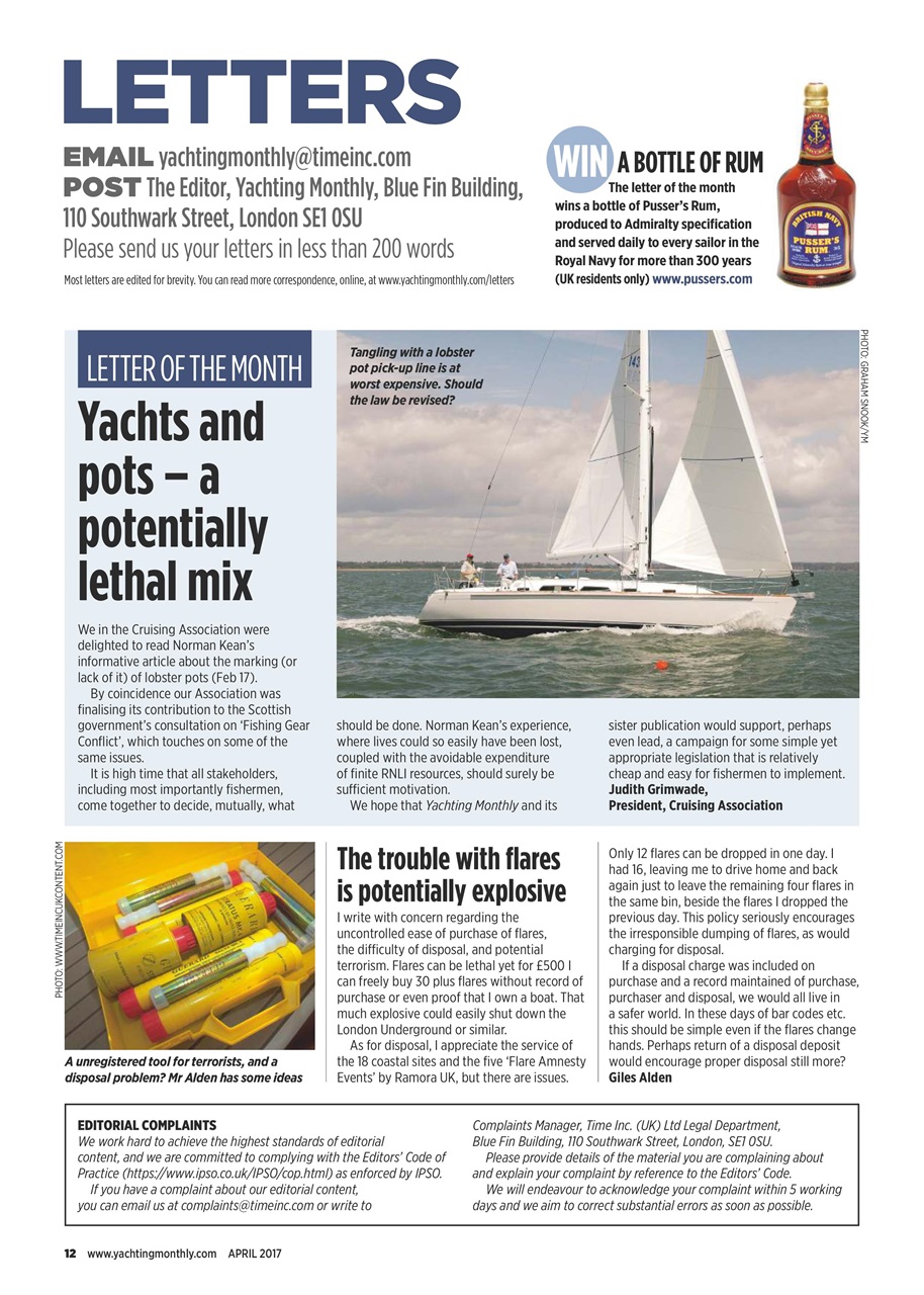 Yachting Monthly Preview Pages