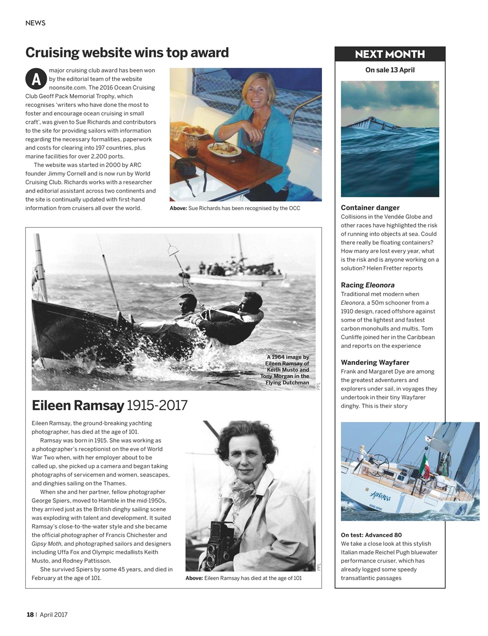 Yachting World Preview Pages