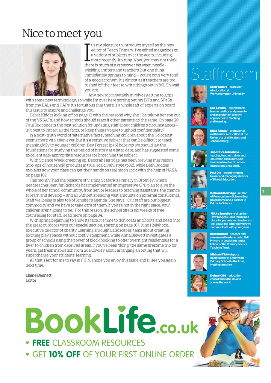 Teach Primary Preview Pages