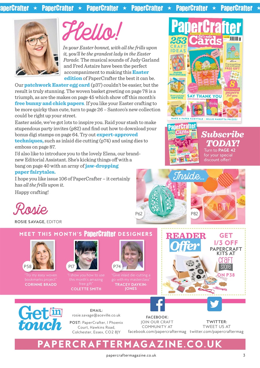 PaperCrafter Preview Pages