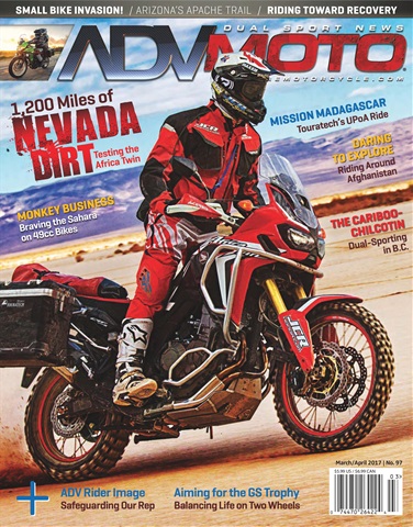 Adventure Motorcycle issue Mar/Apr 2017