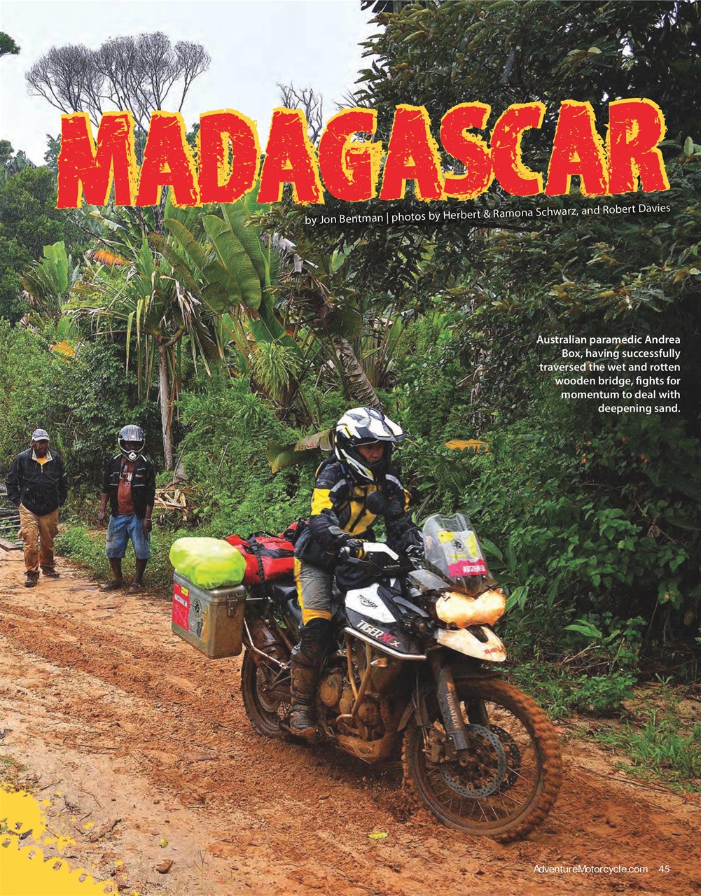 Adventure Motorcycle Preview Pages