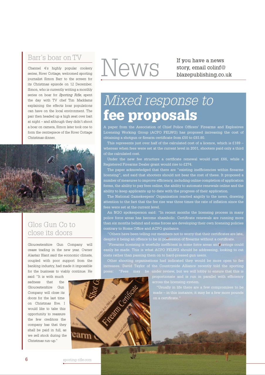 Sporting Rifle Preview Pages