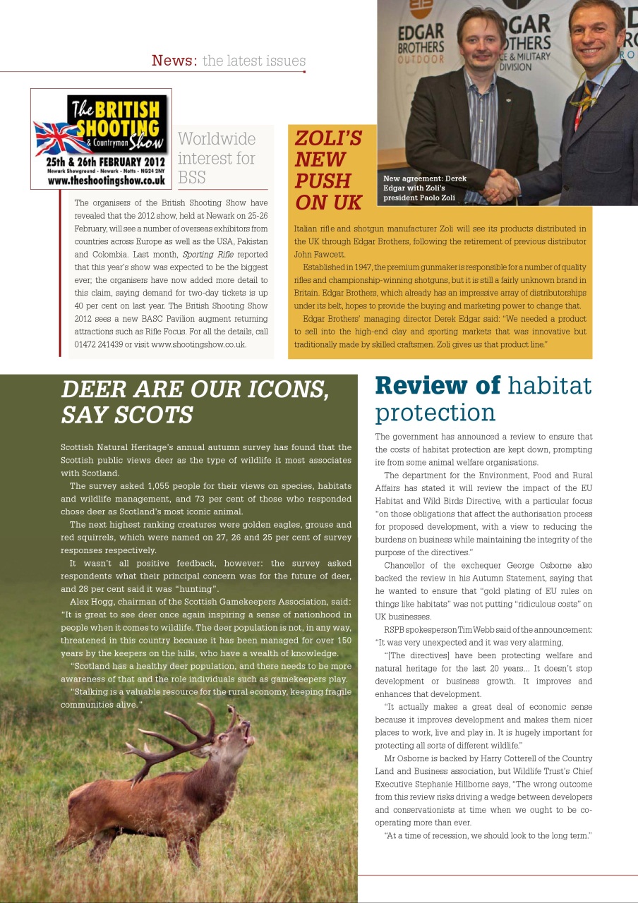 Sporting Rifle Preview Pages