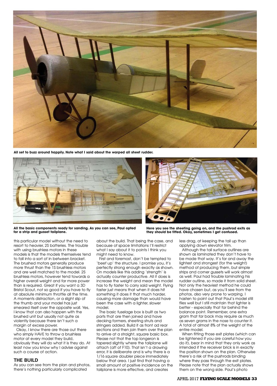 Radio Control Model Flyer Preview Pages