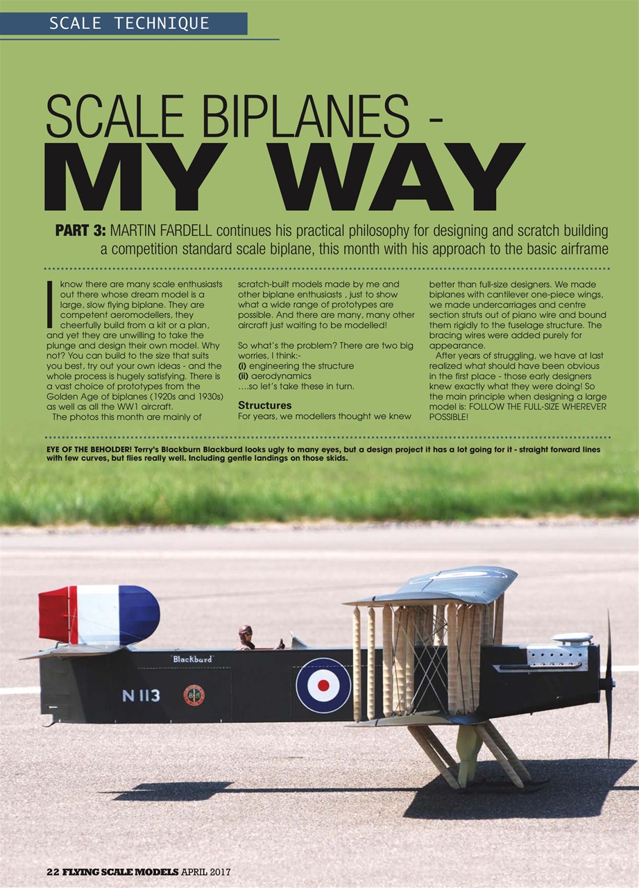 Flying Scale Models Preview Pages