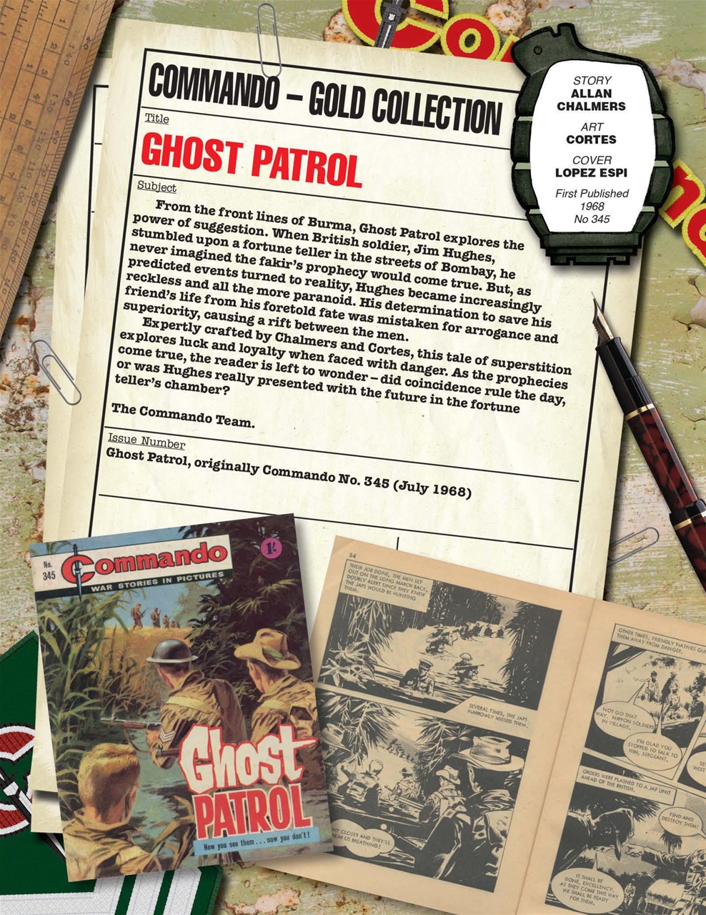 Commando Preview Pages