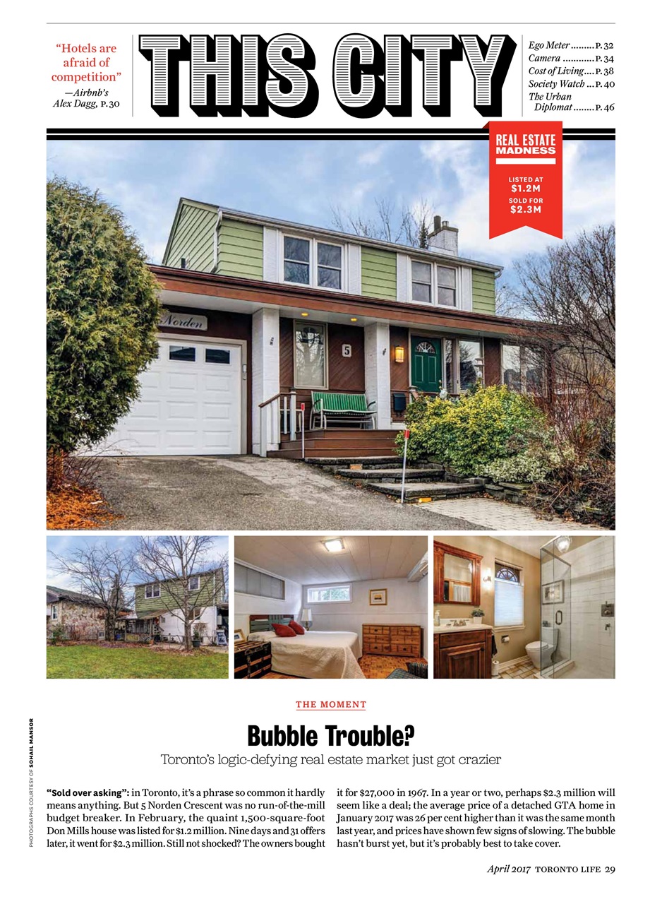 Toronto Life Preview Pages