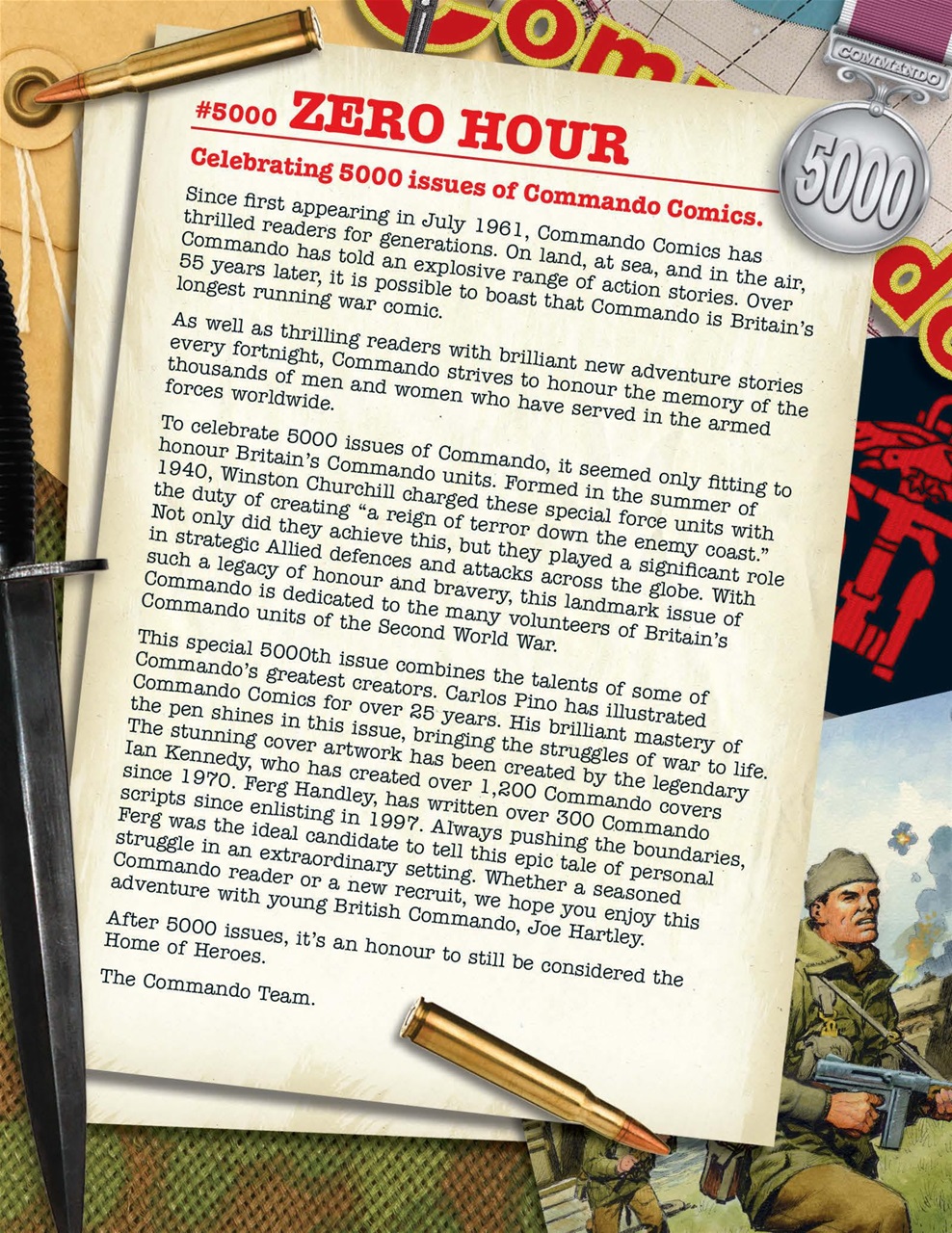 Commando Preview Pages