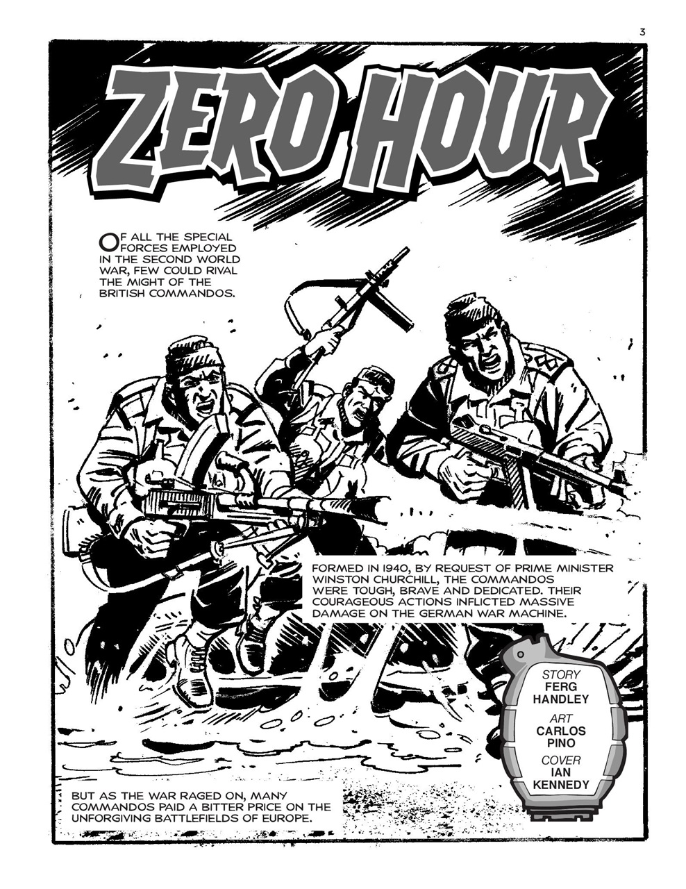 Commando Preview Pages