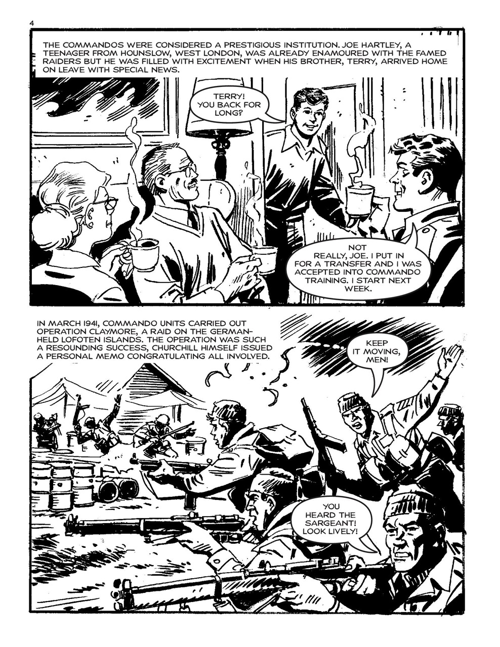 Commando Preview Pages