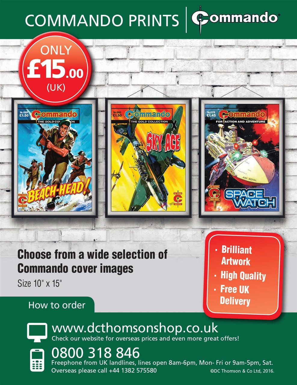 Commando Preview Pages