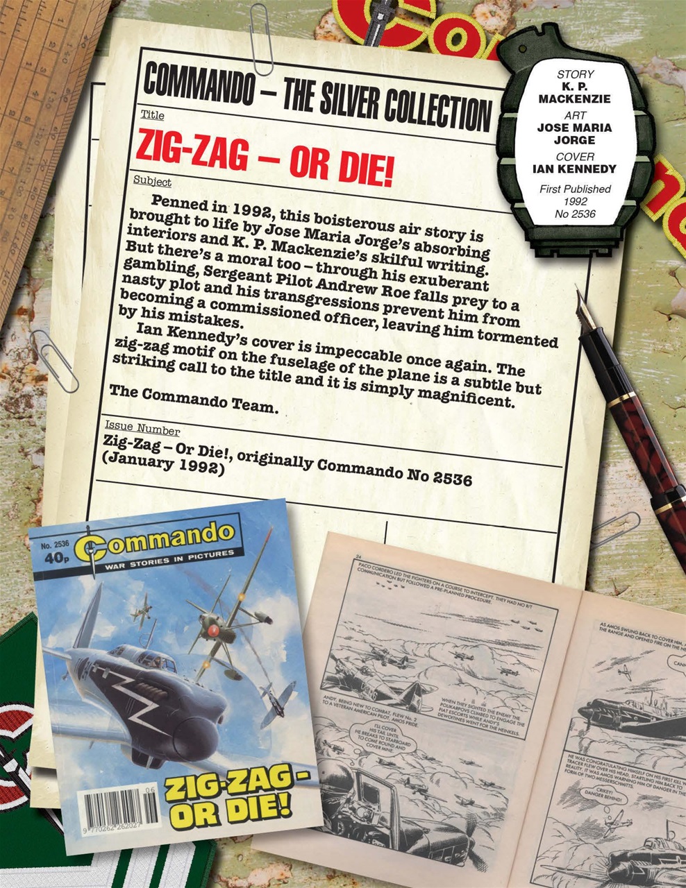 Commando Preview Pages