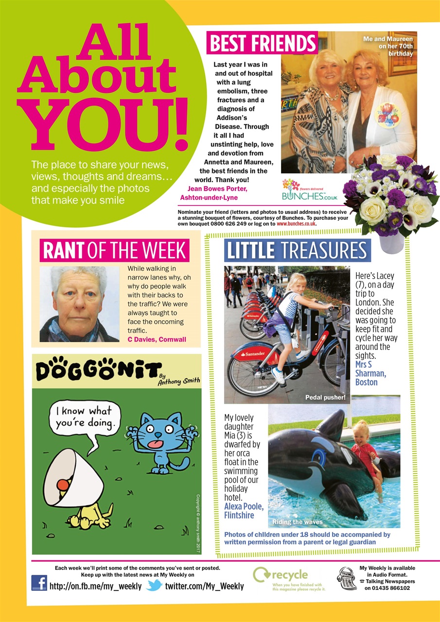 My Weekly Preview Pages