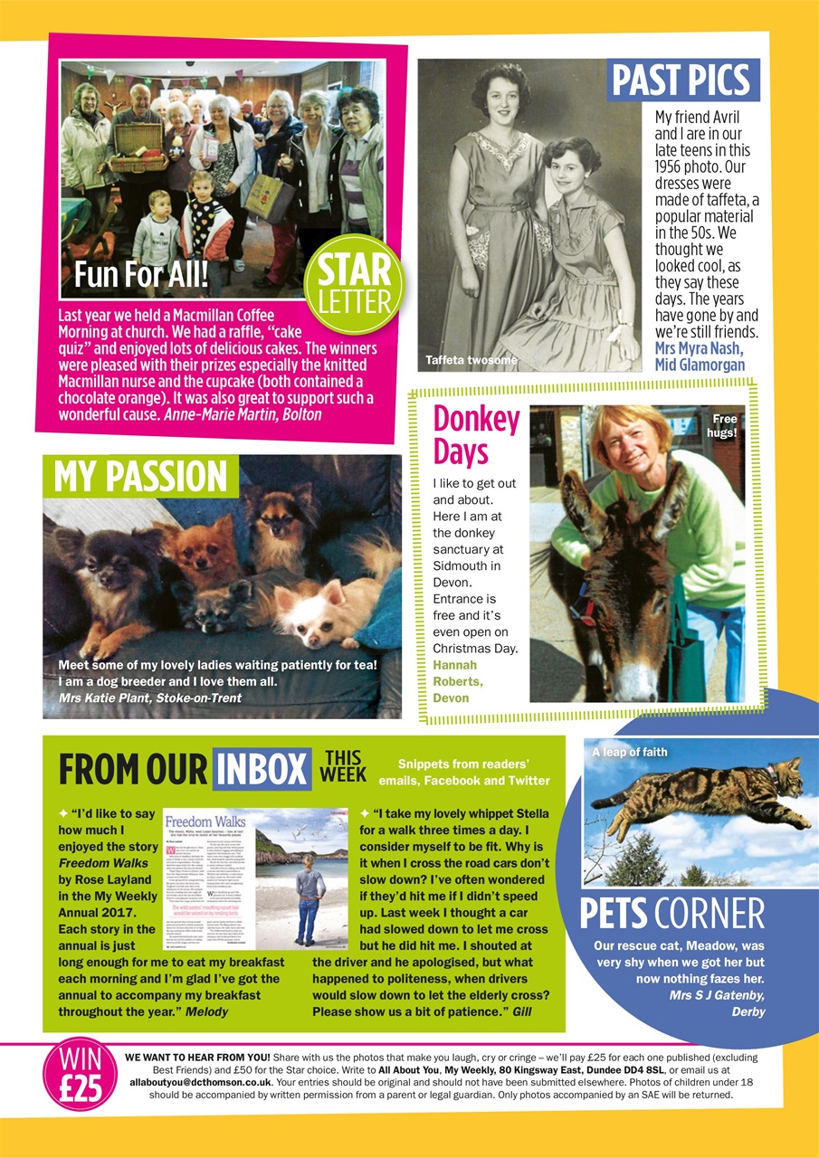 My Weekly Preview Pages