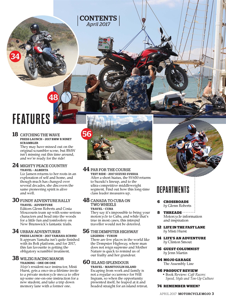 Motorcycle Mojo Preview Pages