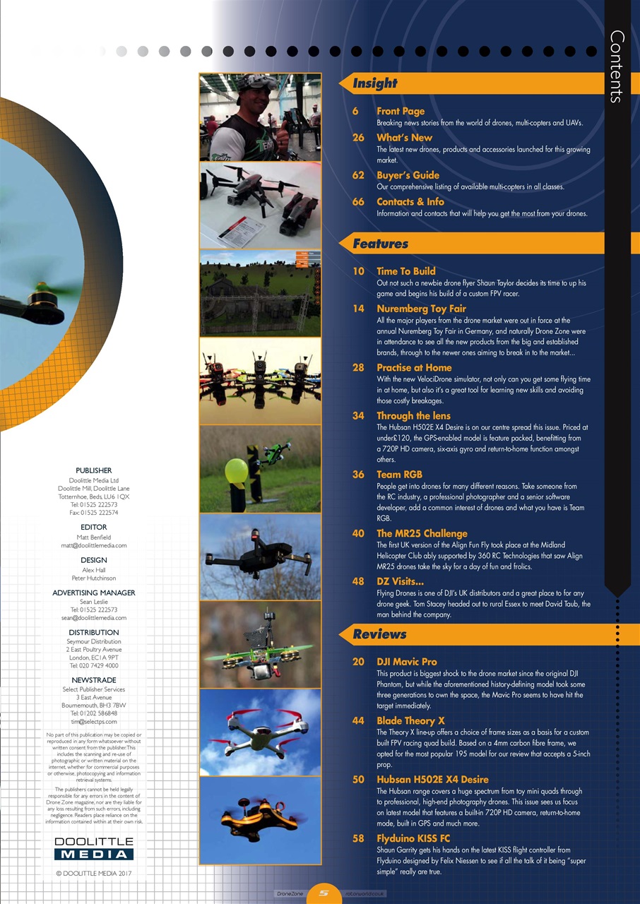 Radio Control DroneZone Preview Pages