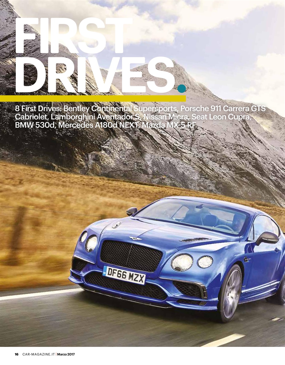 CAR magazine Italia Preview Pages