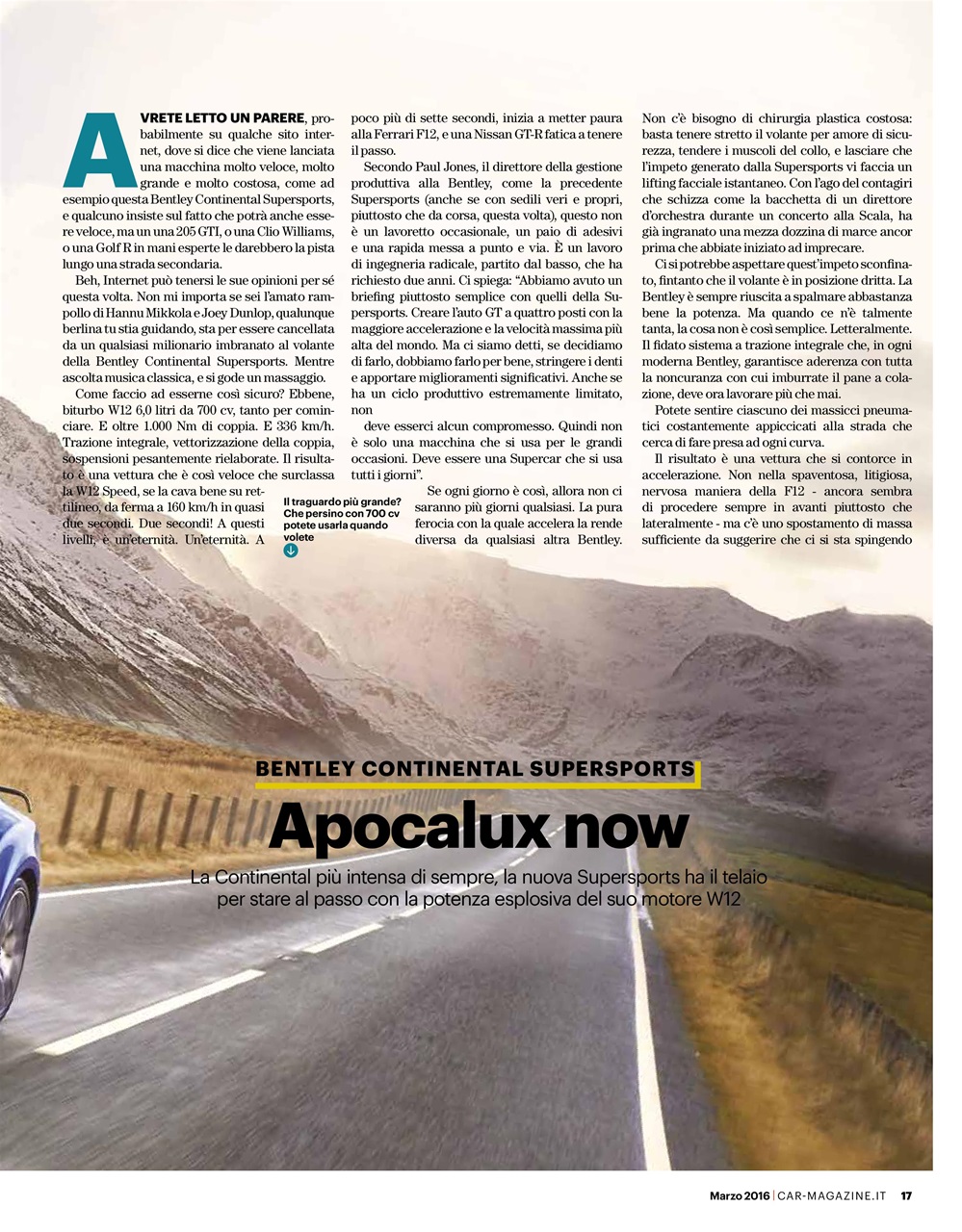 CAR magazine Italia Preview Pages