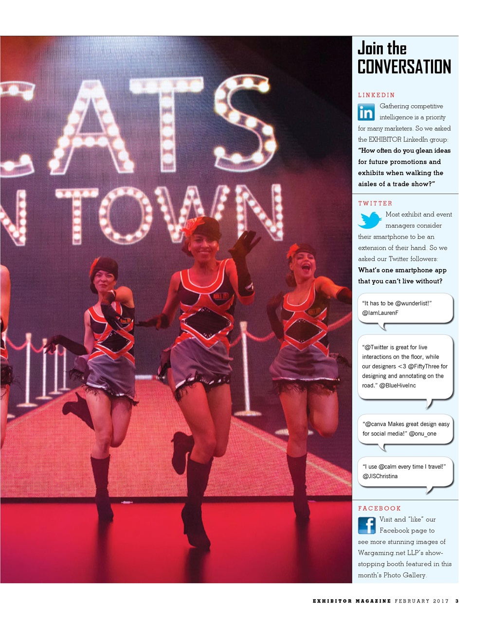 EXHIBITOR Magazine Preview Pages