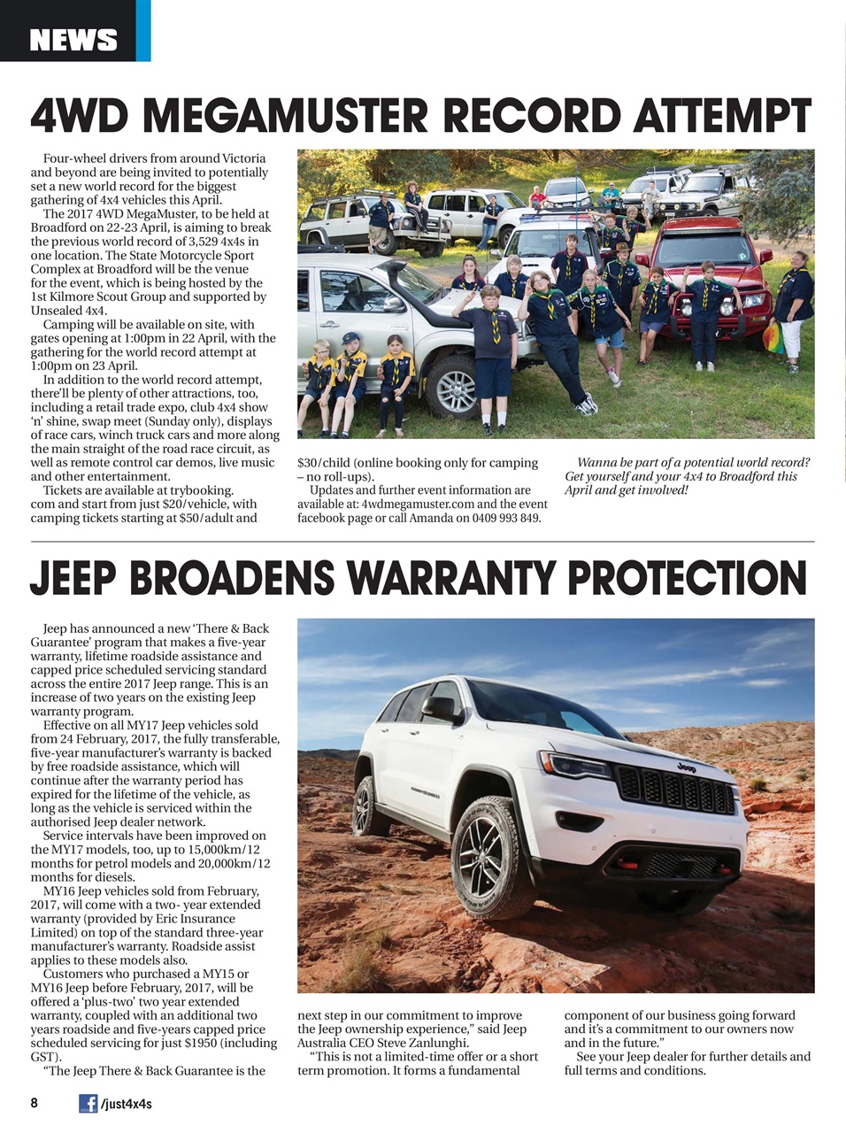 JUST 4X4S Preview Pages