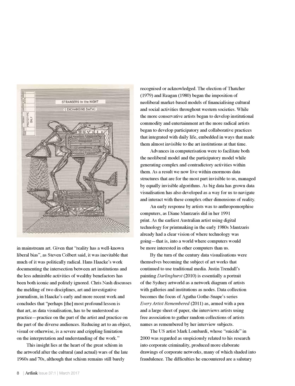 Artlink Magazine Preview Pages