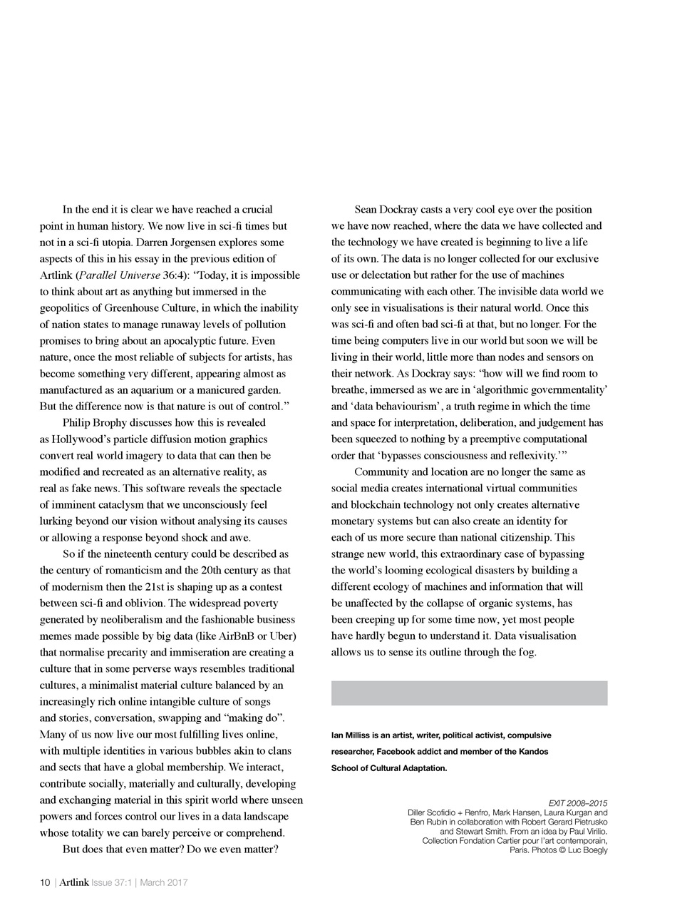 Artlink Magazine Preview Pages