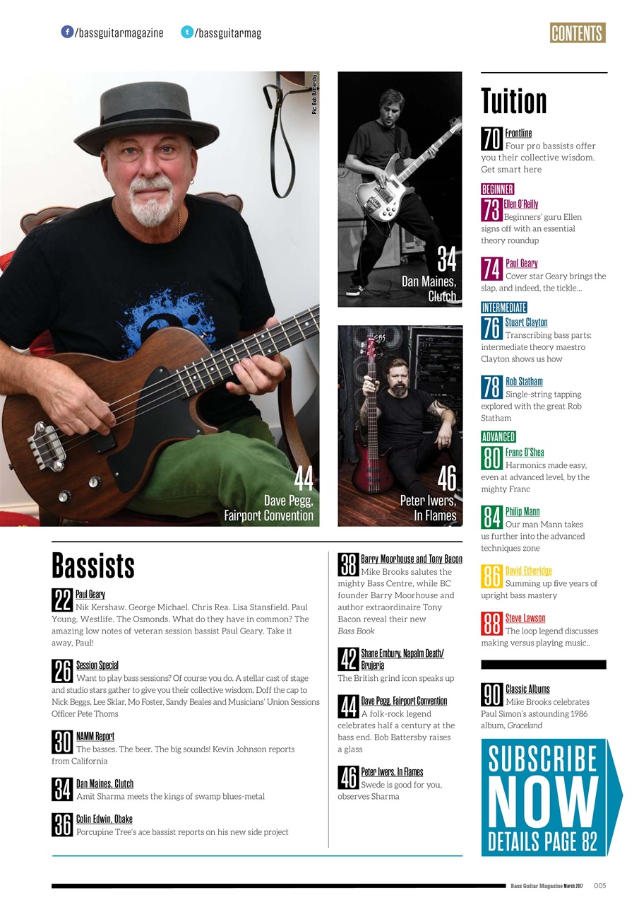 Bass Player UK Preview Pages