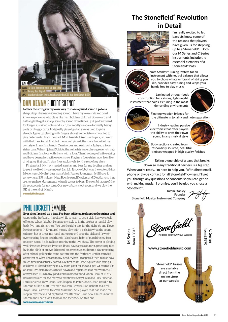 Bass Player UK Preview Pages