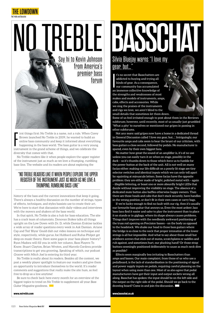Bass Player UK Preview Pages