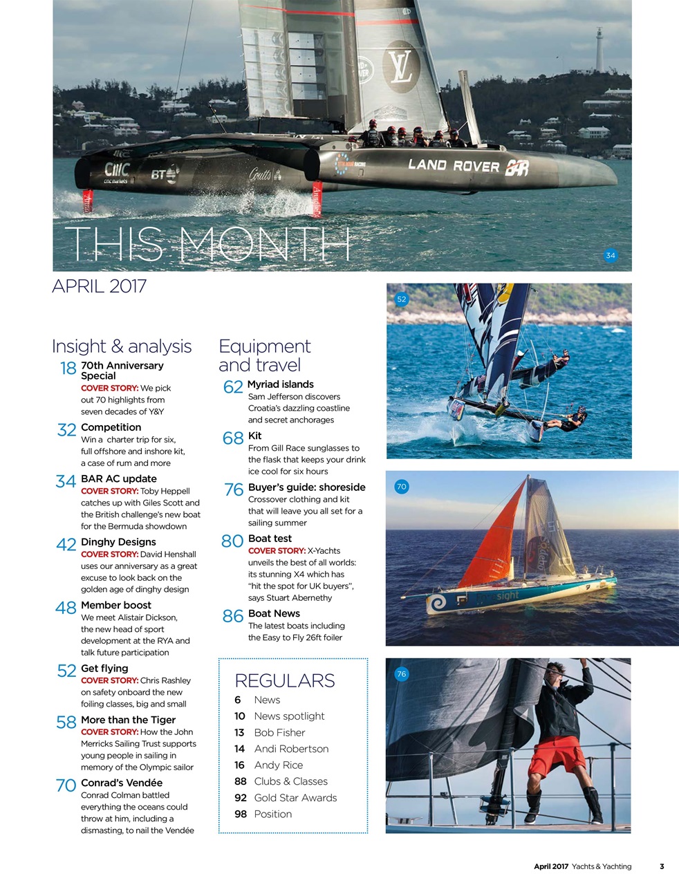 Yachts & Yachting Preview Pages