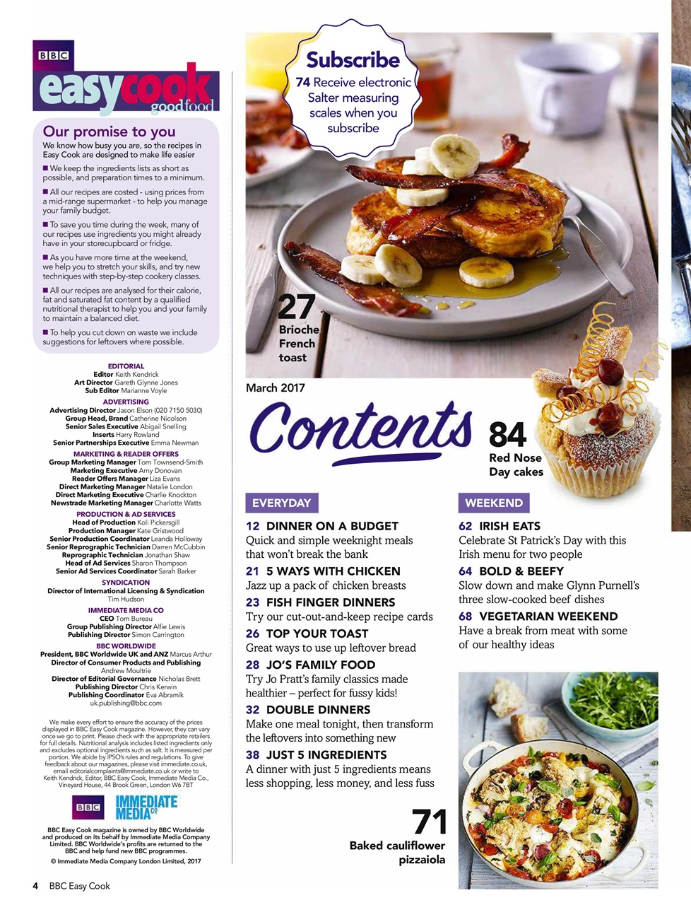 Easy Cook Magazine Preview Pages