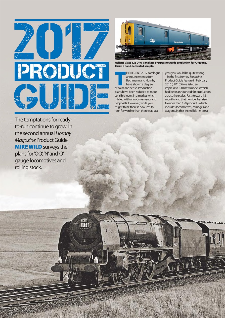 Hornby Magazine Preview Pages