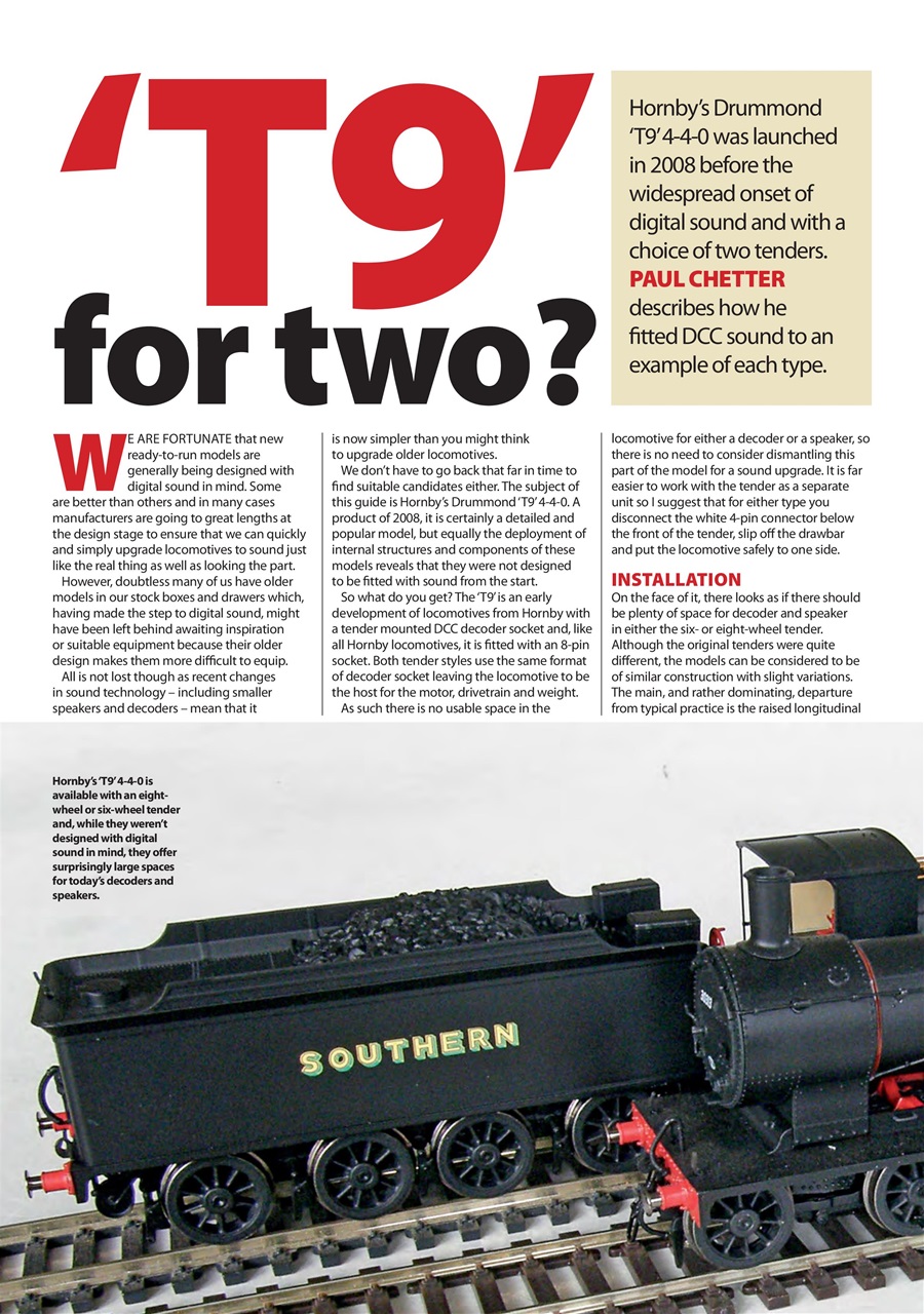 Hornby Magazine Preview Pages