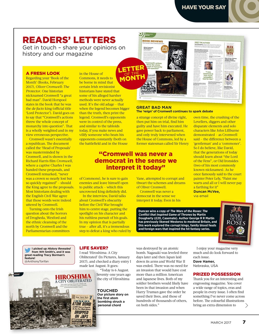 BBC History Revealed Magazine Preview Pages