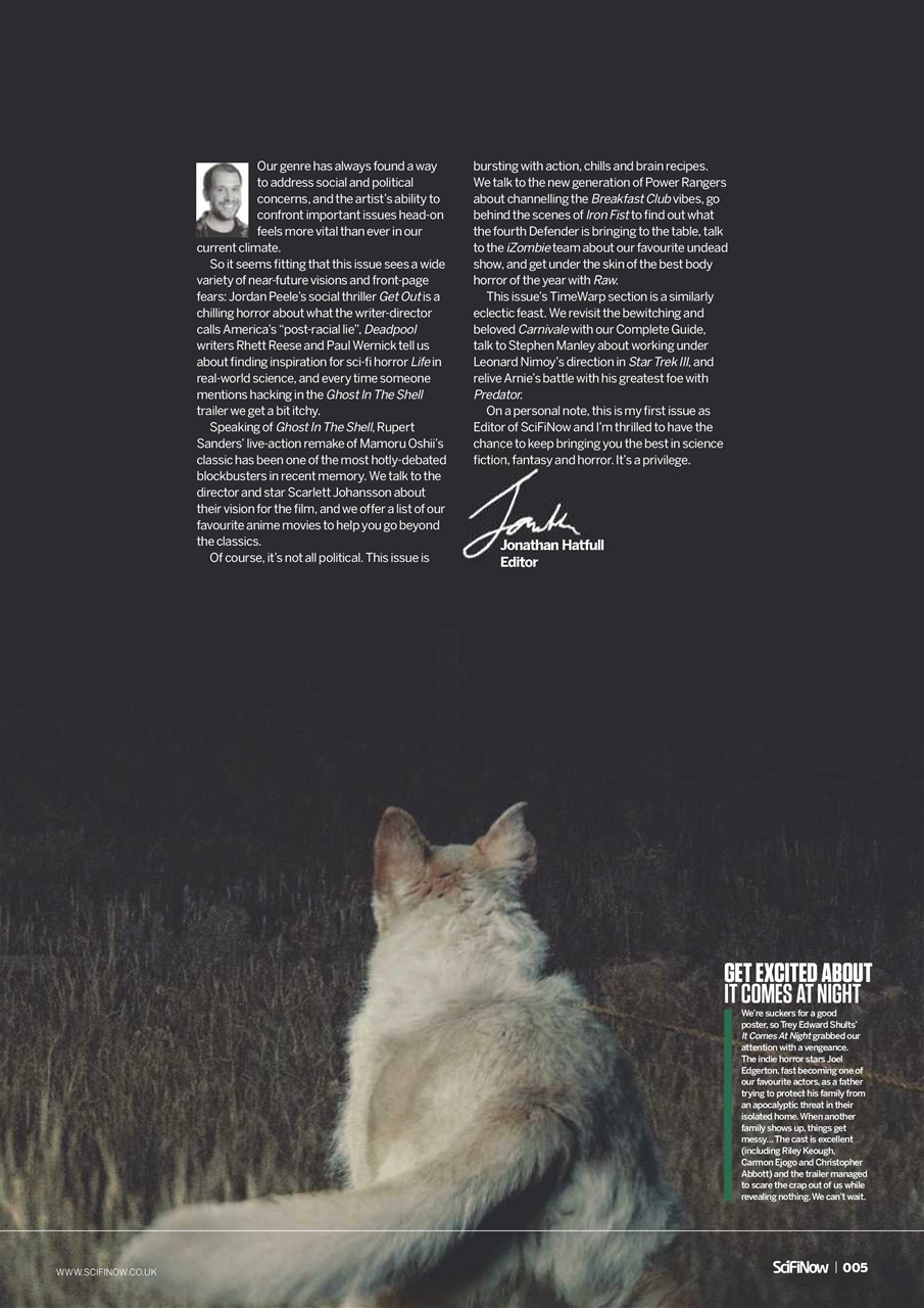 SciFiNow Preview Pages