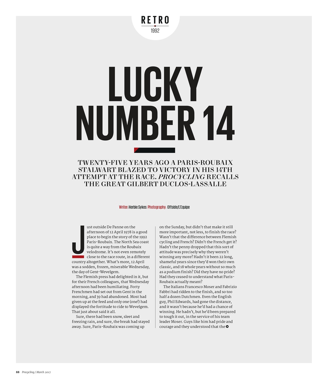 Procycling Preview Pages