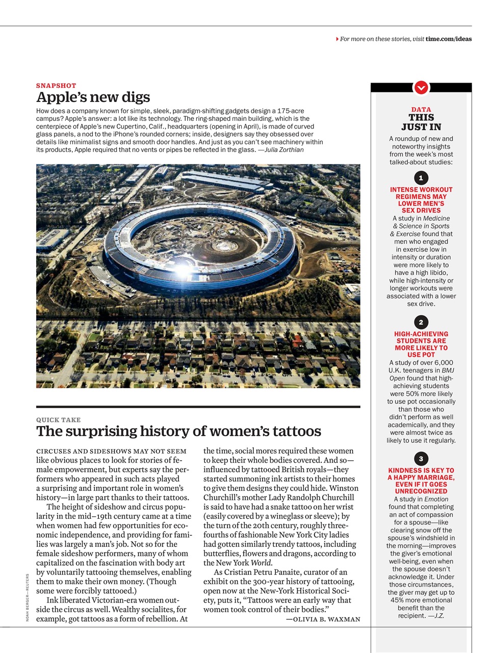 TIME Magazine Europe Preview Pages