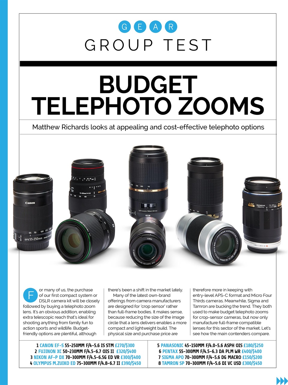 Photography Week Preview Pages