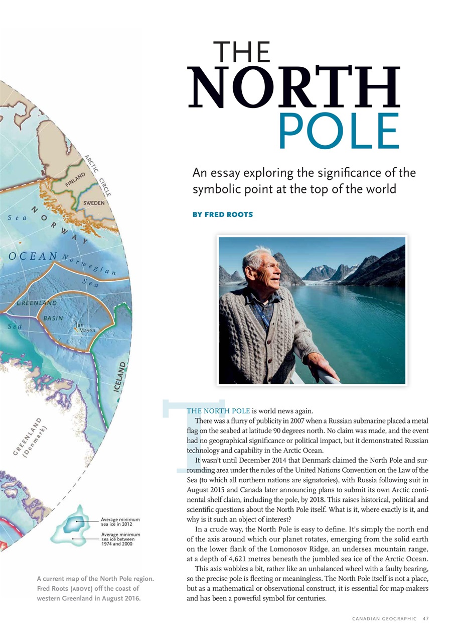 Canadian Geographic Preview Pages