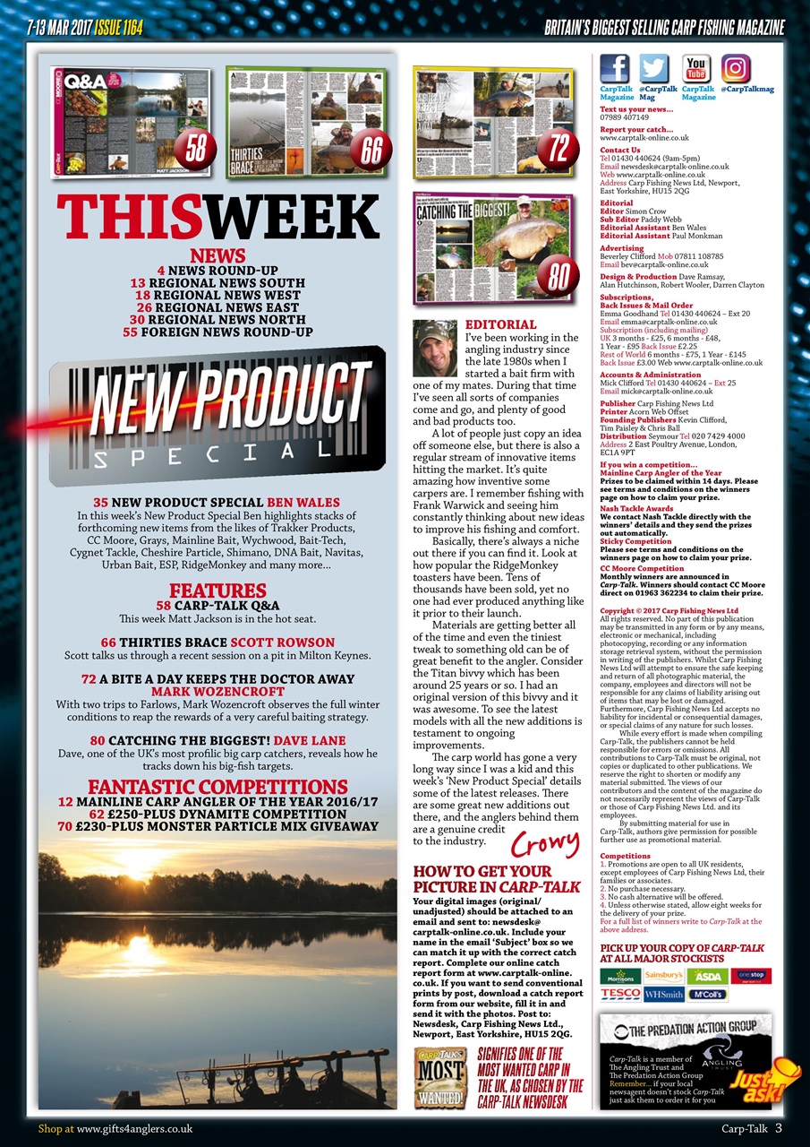 Carp-Talk Preview Pages