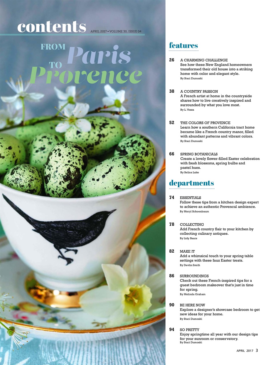 Romantic Homes Preview Pages