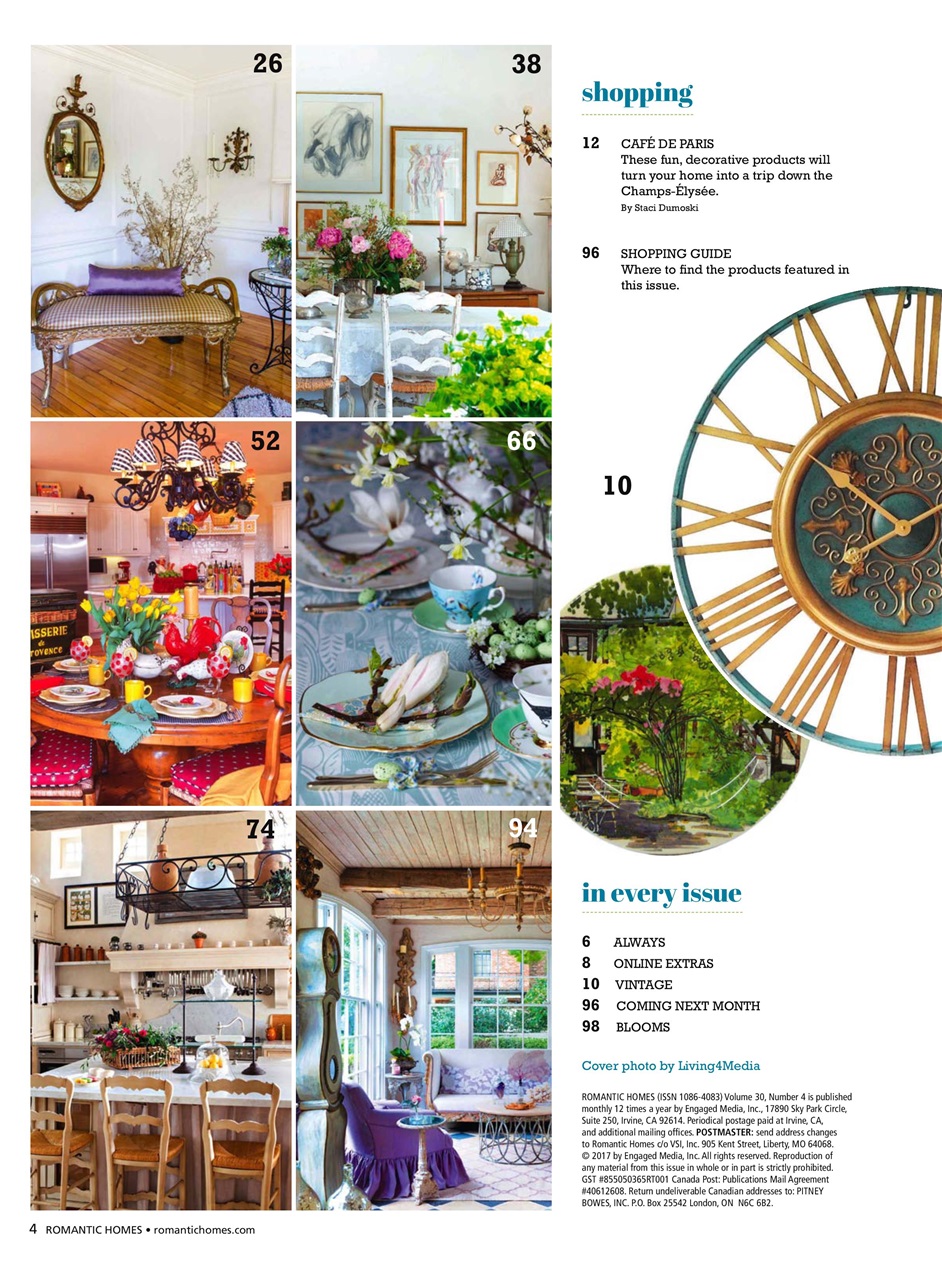Romantic Homes Preview Pages