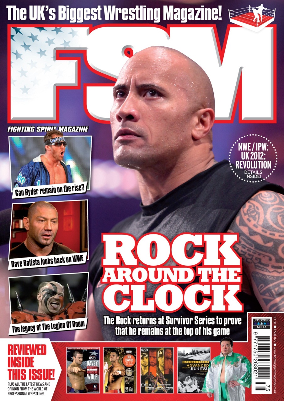 Wrestletalk Magazine Preview Pages