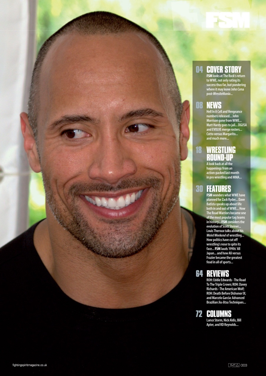 Wrestletalk Magazine Preview Pages