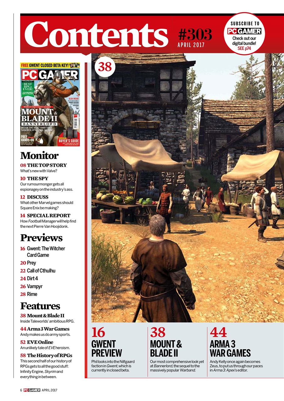PC Gamer (UK Edition) Preview Pages