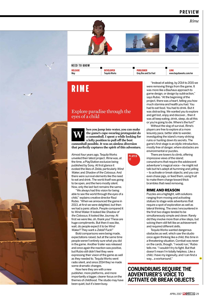 PC Gamer (UK Edition) Preview Pages