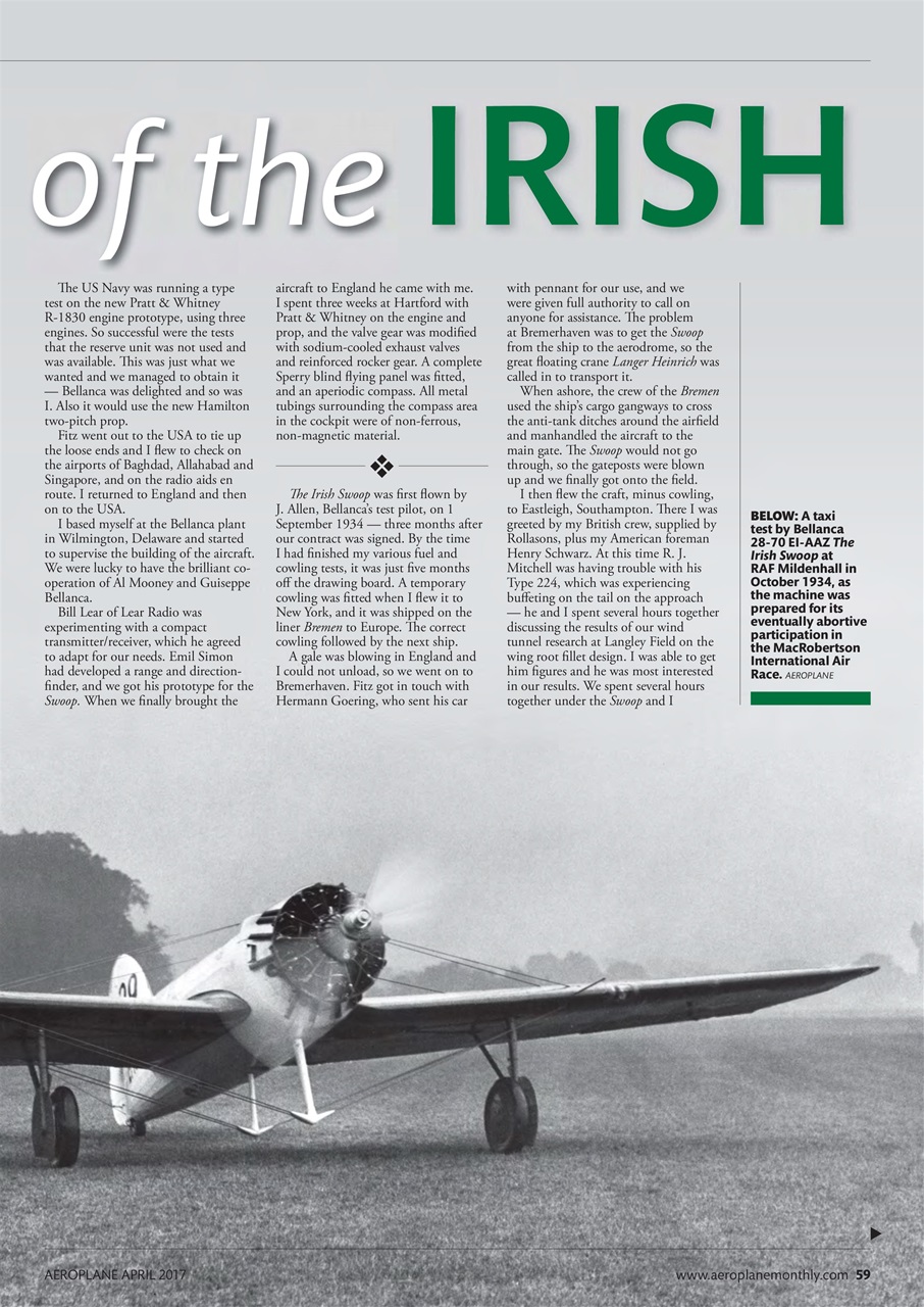 Aeroplane Preview Pages