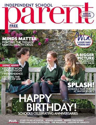 Independent School Parent issue Spring Senior 17